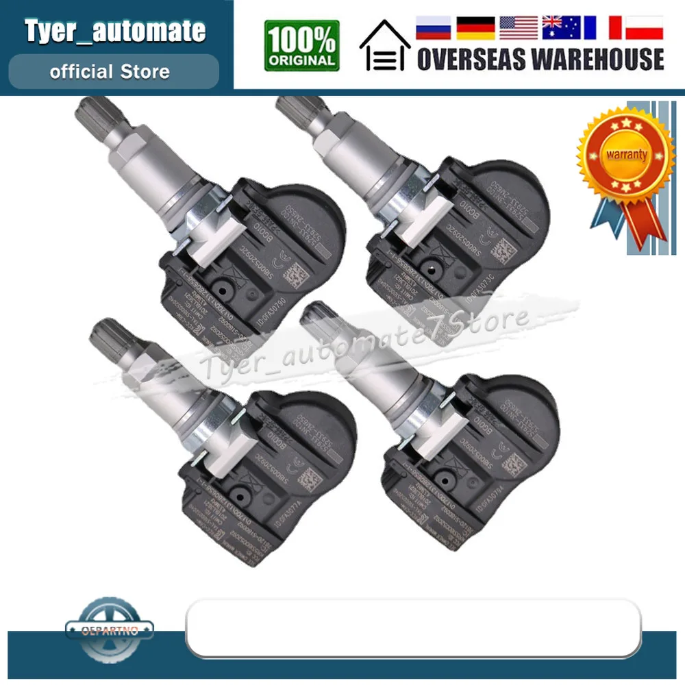 TMPS FOR 2012 2013 2014 2015 2016 HYUNDAI I30 (GD) TIRE PRESSURE SENSOR HYUNDAI TPMS 433MHz 52933-3N100 52933-2M650 52933-B1100