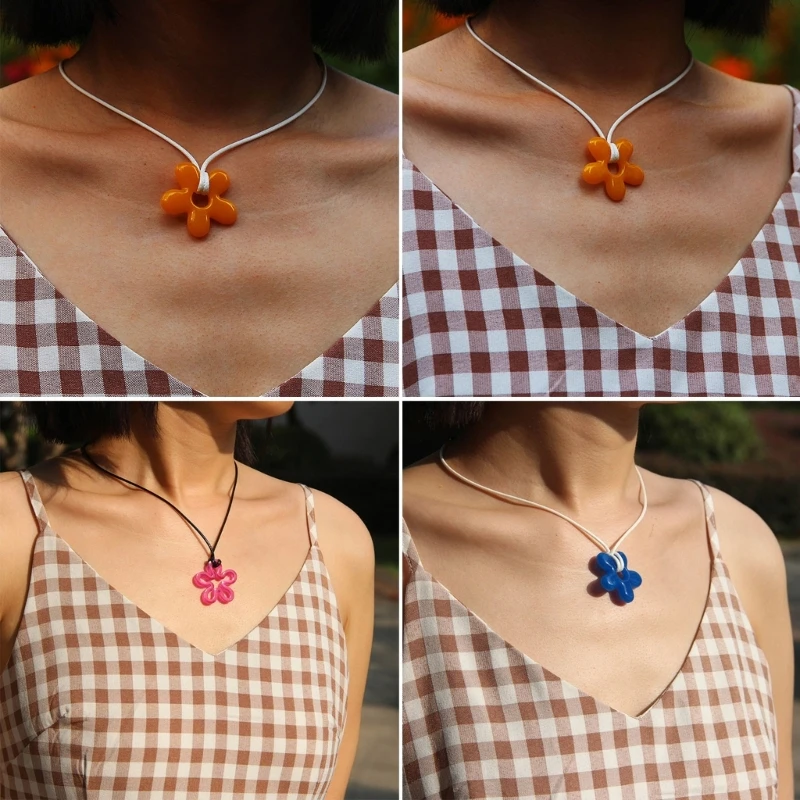 Q0KE Flower Shape Earring Pendant Silicone Mold Epoxy Resin Mould Jewelry Making Tool DIY Necklace Keychain Hairpin Ornaments