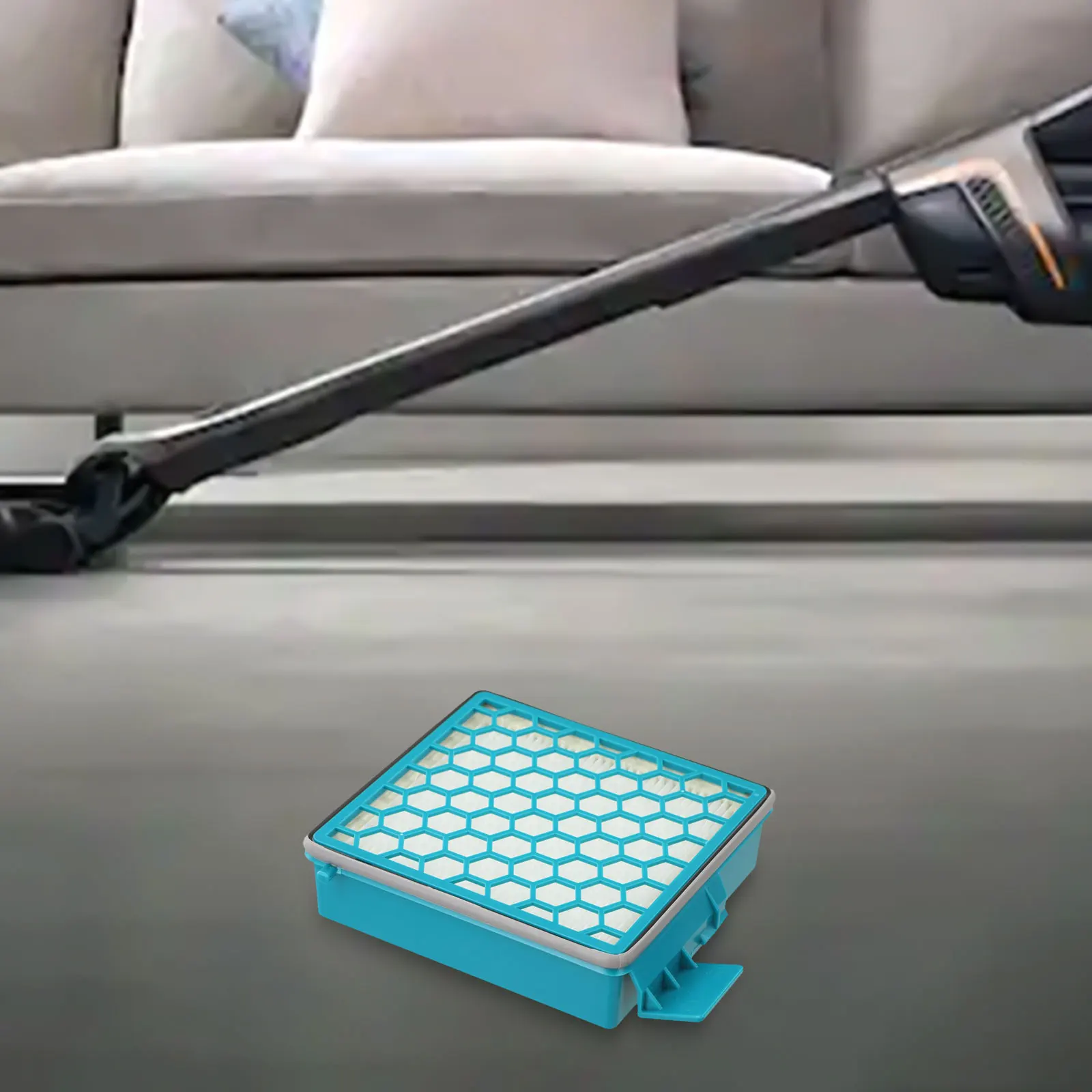 

Replacement Filter For Miele Active Charcoal Filter As Shown HEPA AirClean Filter 99.99 Dust Capture Supports Indoor Air Quality