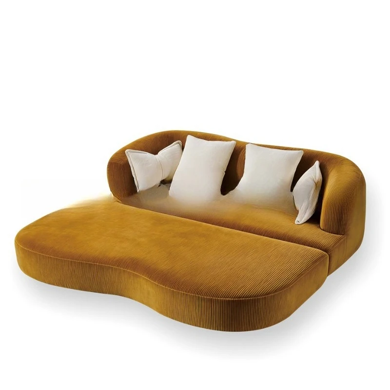 Sitting and lying dual-purpose compression sofa, vacuum-packed living room simple folding lazy sofa