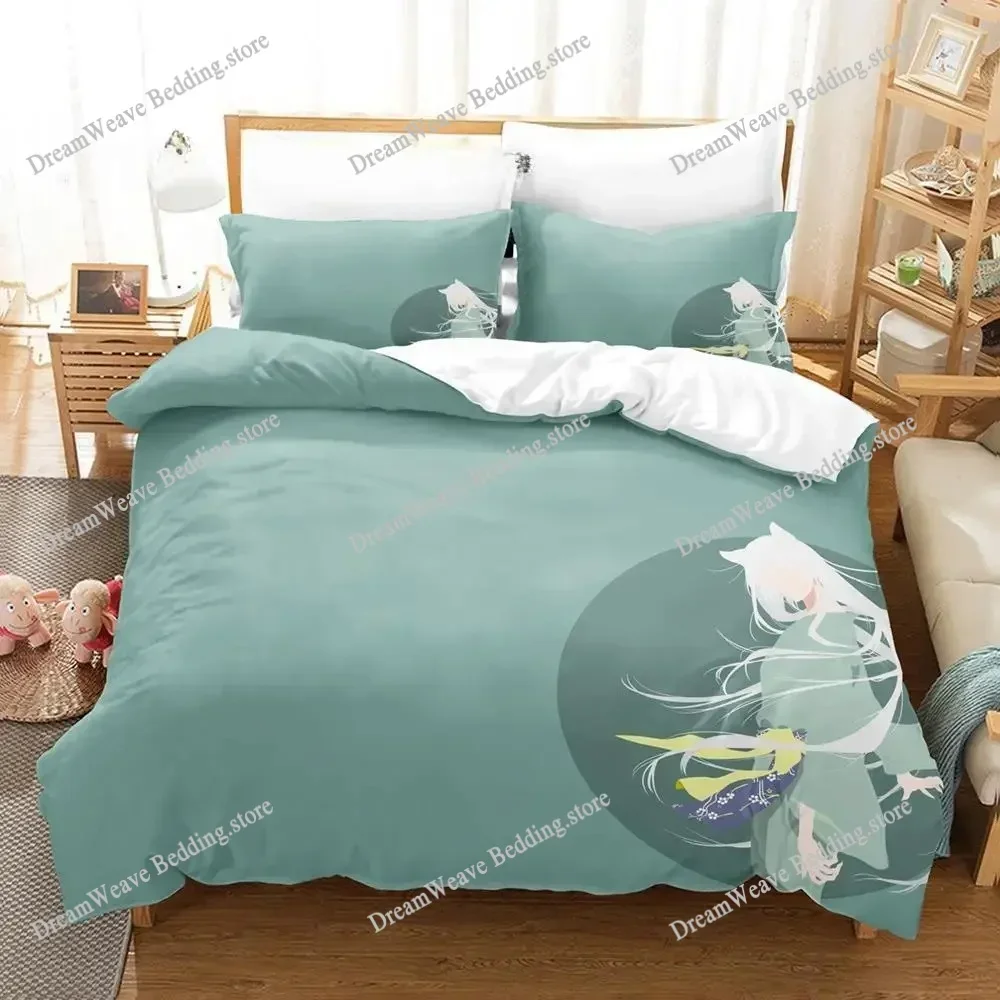 3D Printed Anime Kamisama Kiss Tomoe Bedding Set Duvet Cover Bedroom Comforter Single Twin King _Size Quilt Cover Luxury Gifts