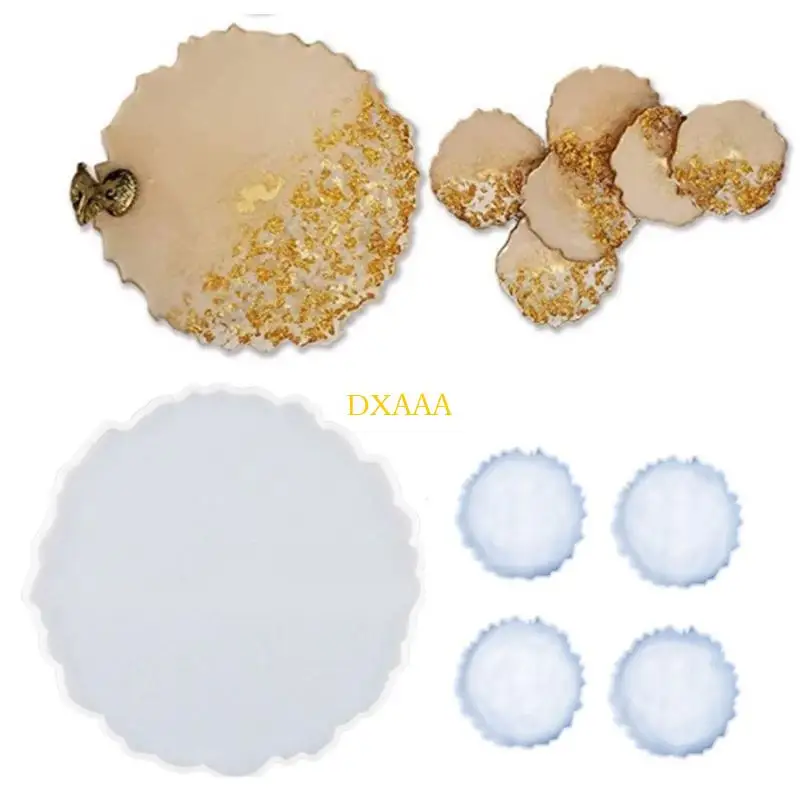 DXAA Molds for Resin Casting Silicone Molds Making Cups Mat Home Decoration
