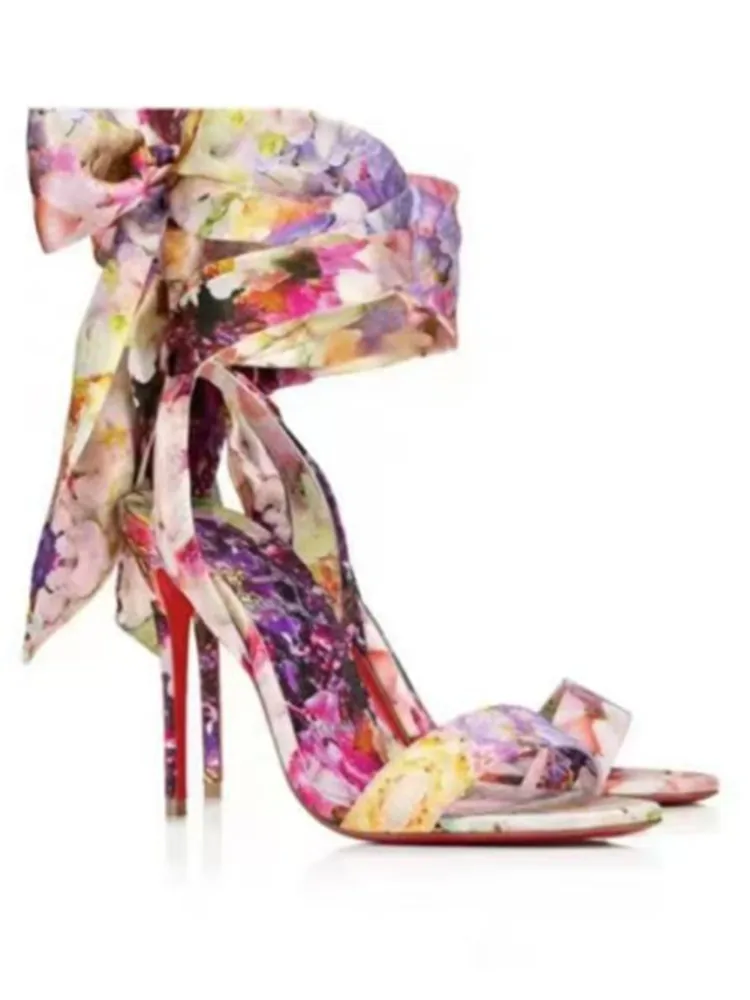 EhanEranFbZh Sandales à talons hauts femme 4