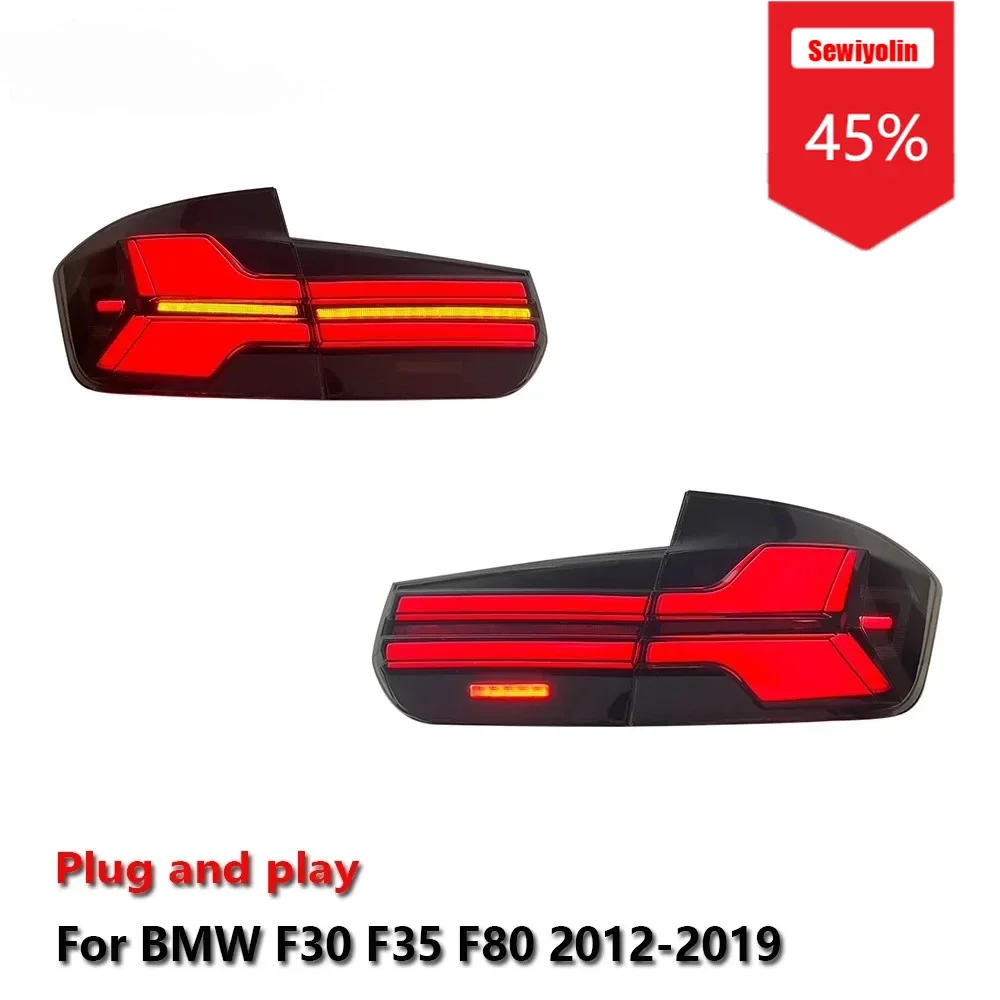 

Sewiyolin автомобильные аксессуары светодиодные задние фонари для BMW F30 F35 2012-2019 G05 стиль DRL противотуманные задние фонари прицепа поворотный сигнал вилка и