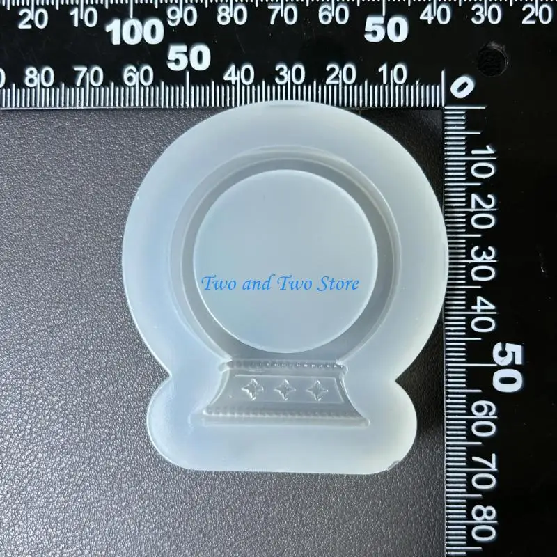 

HX6F Crafting Molds Silicone Charm Molds Wishing Bottle Soft Moulds Silicone Texture Perfect Gift for Hand-Making Lover