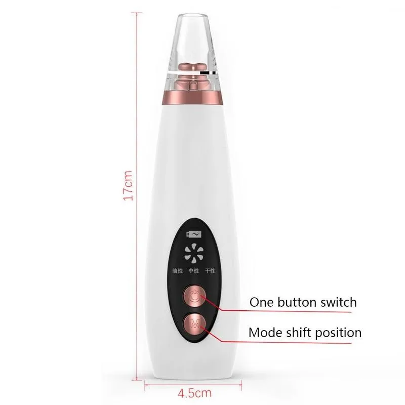 USB Mee-eter Black Dot Remover Gezicht Porie Vacuüm Huidverzorging Acne Pore Cleaner Puistje Verwijderen Vacuümzuiggereedschap