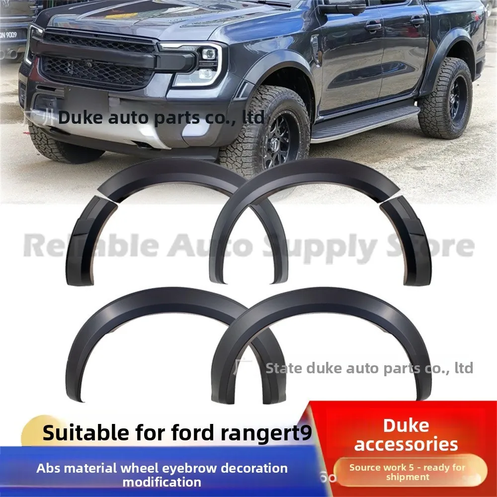 

For 2023 Ford Ranger T9 Fender Flares Wide Body Kit Off Road Mud Guards Pickup Truck Accessories Stylish Upgrade Durable Protect