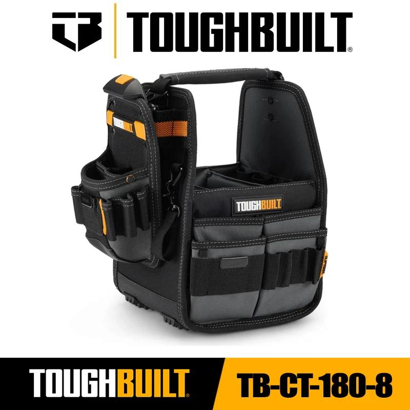 

ToughBuilt TB-CT-180-8 8-дюймовая сумка + сумка с упаковочной сумкой ClipTech Tools TOUGHBUILT