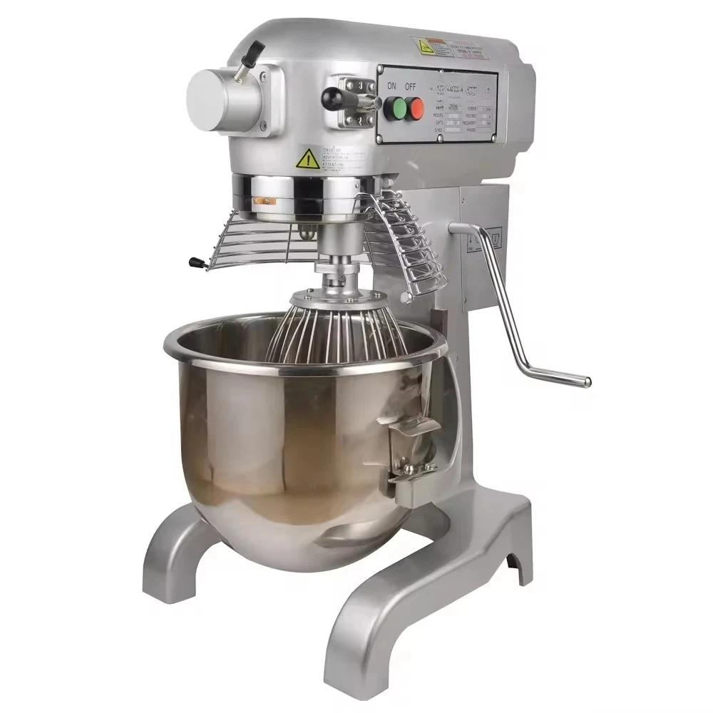 

Hot Sale Popular Commercial Stand Mixer 20 Qt Stainless Steel Bowl 1100 W 2 in 1 Multifunctional Electric Food Mixer With Meat