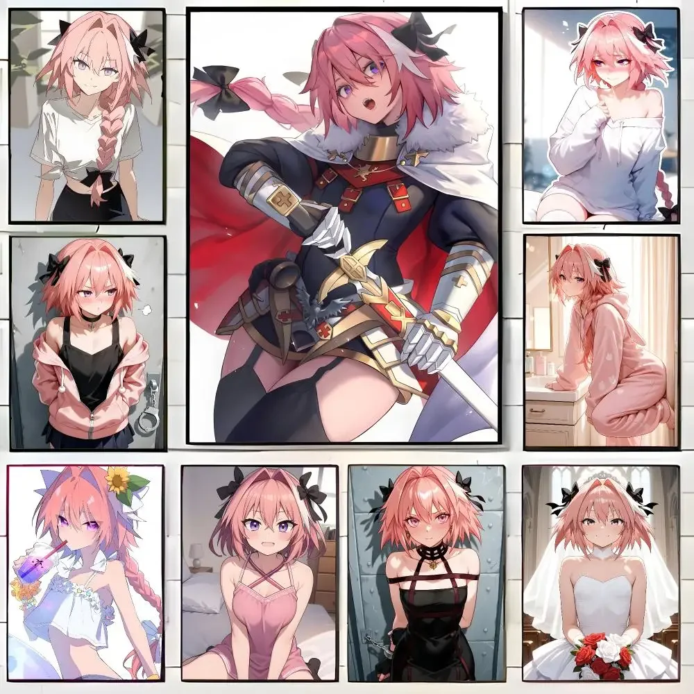 Fantasy Anime F-Fate Poster Wall Art Print Decorative Mural Home Decor Gift Unframed