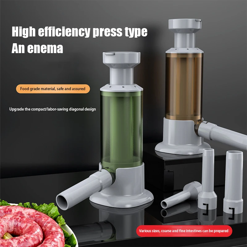 

Multipurpose Sausage Meat Stuffer Sausage Maker Homemade Kitchen Meat Injector Sausage Maker Tool Sausage Filler