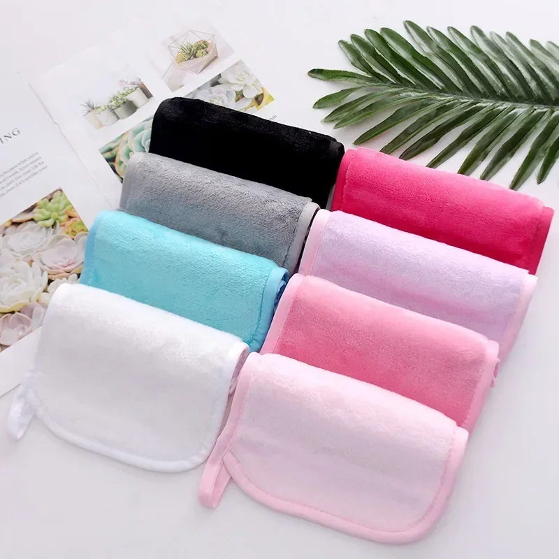 Makeup Remover Pads Reusable Cotton Pads Makeup Eraser Microfiber Facial Towel Face Cleaner Cleaning Wipes Skincare Beauty Tools