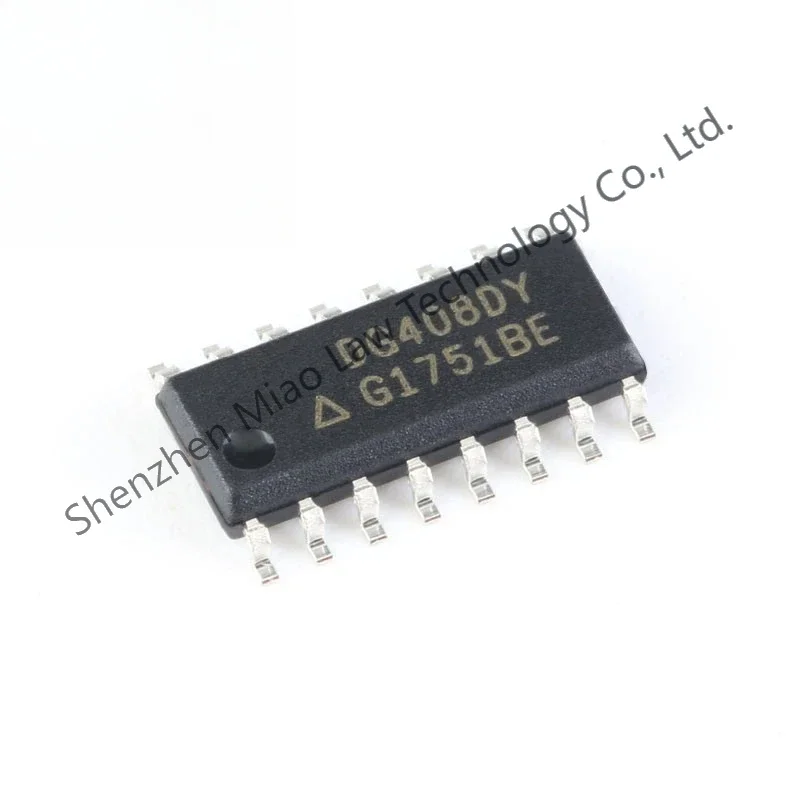 20 pz DG408DY DG408 DG408DYZ DG409DY DG409 DG409DYZ SOIC-16 Singolo 4 8 Canali Ad alte prestazioni CMOS Analogico Multiplexer Chip IC