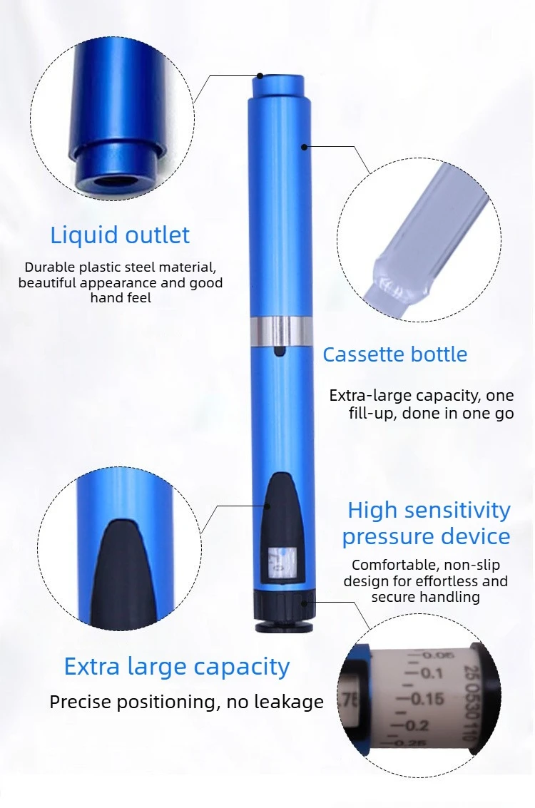 Magic Peptide Injector Pen V1 V2 Multicolor Reusable Beauty Dosing Pen Precise Dose Wrinkle Removal Anti-Aging Injection Tool view 4