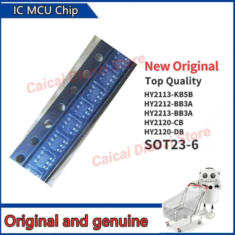 

100PCS/LOT HY2113-KB5B HY2212-BB3A HY2213-BB3A HY2120-CB HY2120-DB SOT23-6 Chip IC New Original