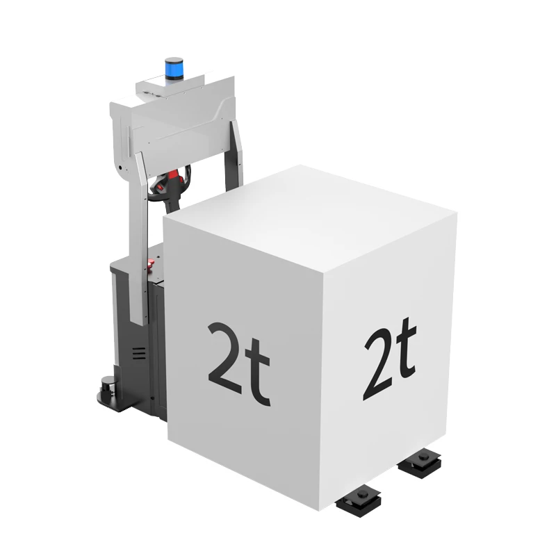 2-ton load unmanned forklift 3D obstacle avoidance two-way driving stably runs on x86 industrial host