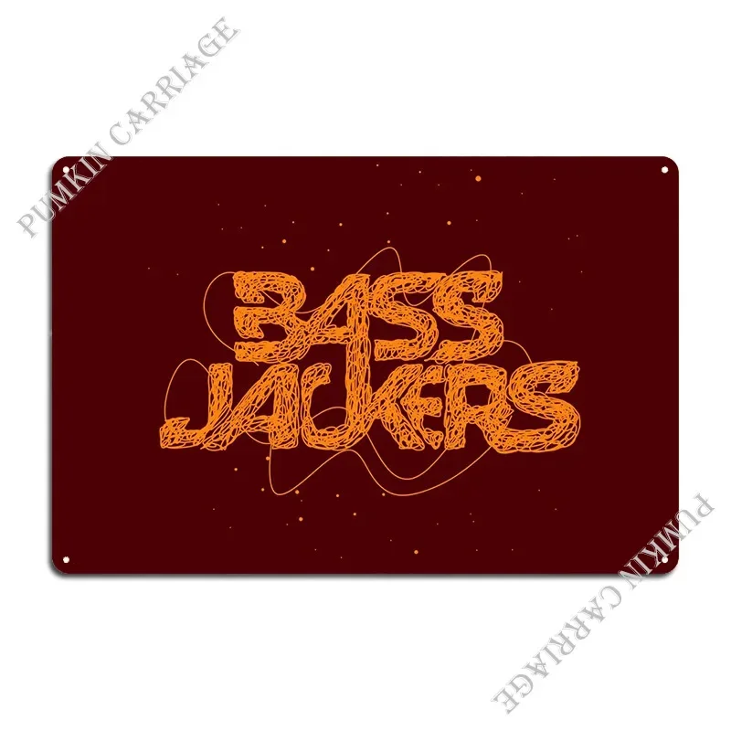 Bassjackers Ralph V Hilst Metal Plaque Poster Wall Mural Printing Kitchen Club Tin Sign Poster