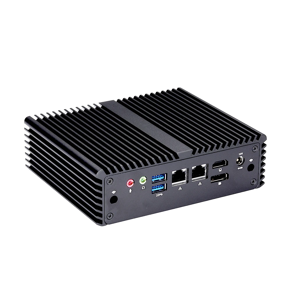 KANSUNG K750P J4125 Quad Core Processor Mini PC DDR4 Up to 16G with 2 Gigabit LAN HD Audio Support Wins11 and Linux  Micro PC