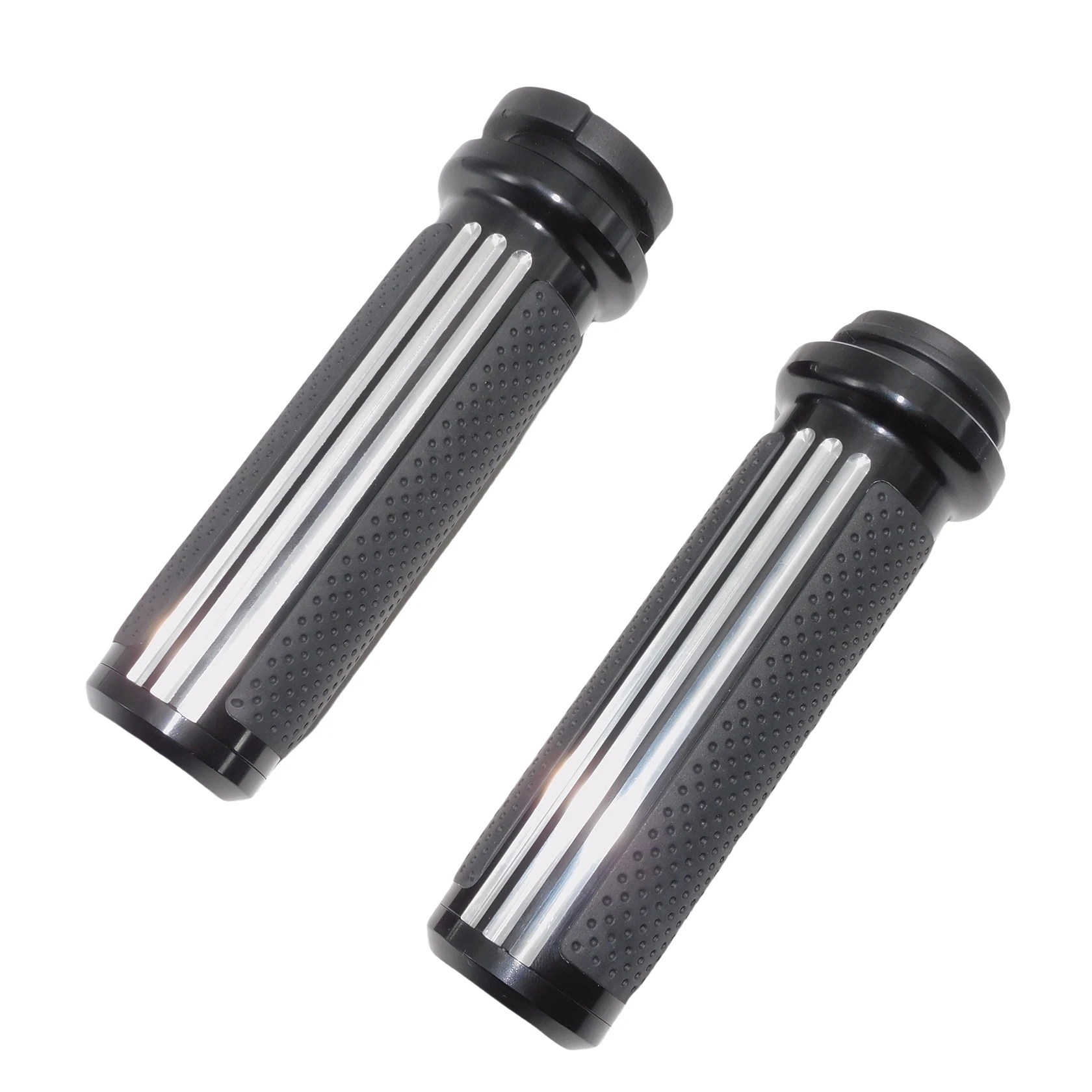 Motorcycle 1\'\' 25mm Electronic Throttle Handle Bar Hand Grips For Harley Touring Electra Glide Road King Softail Slim FLS FLHXS
