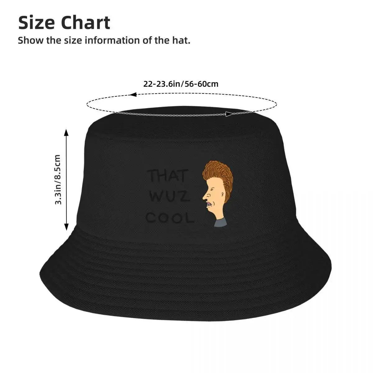 قبعة دلو رائعة من That Wuz، قبعة شاطئ فاخرة فاخرة، قبعة كرة برية، قبعة سائق الشاحنة، مصممة للرجال والنساء