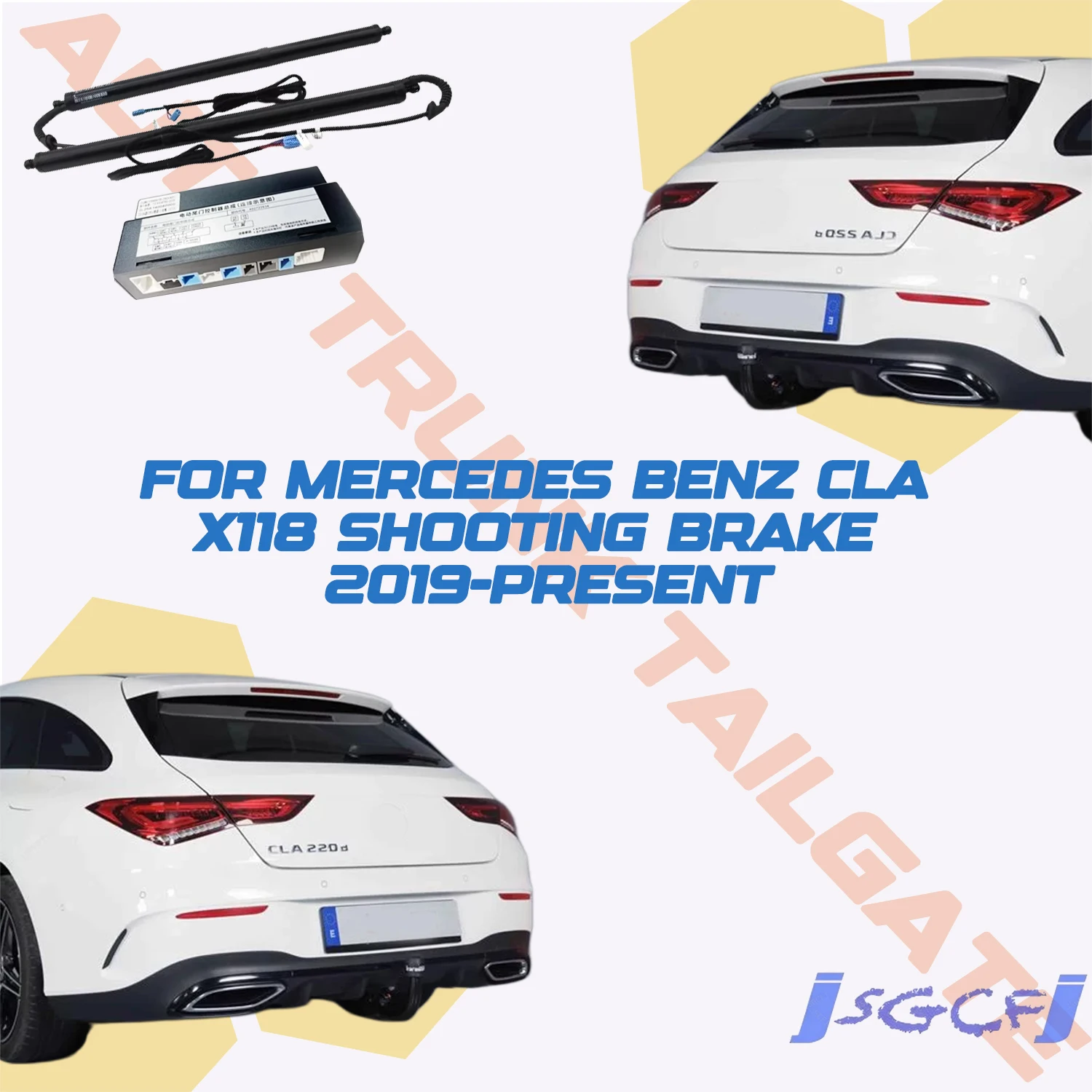For Mercedes Benz CLA X118 Shooting Brake 2019-2026+ Car Power Trunk Lift Hatch Tailgate Tail Gate Strut Auto Rear Door Actuator