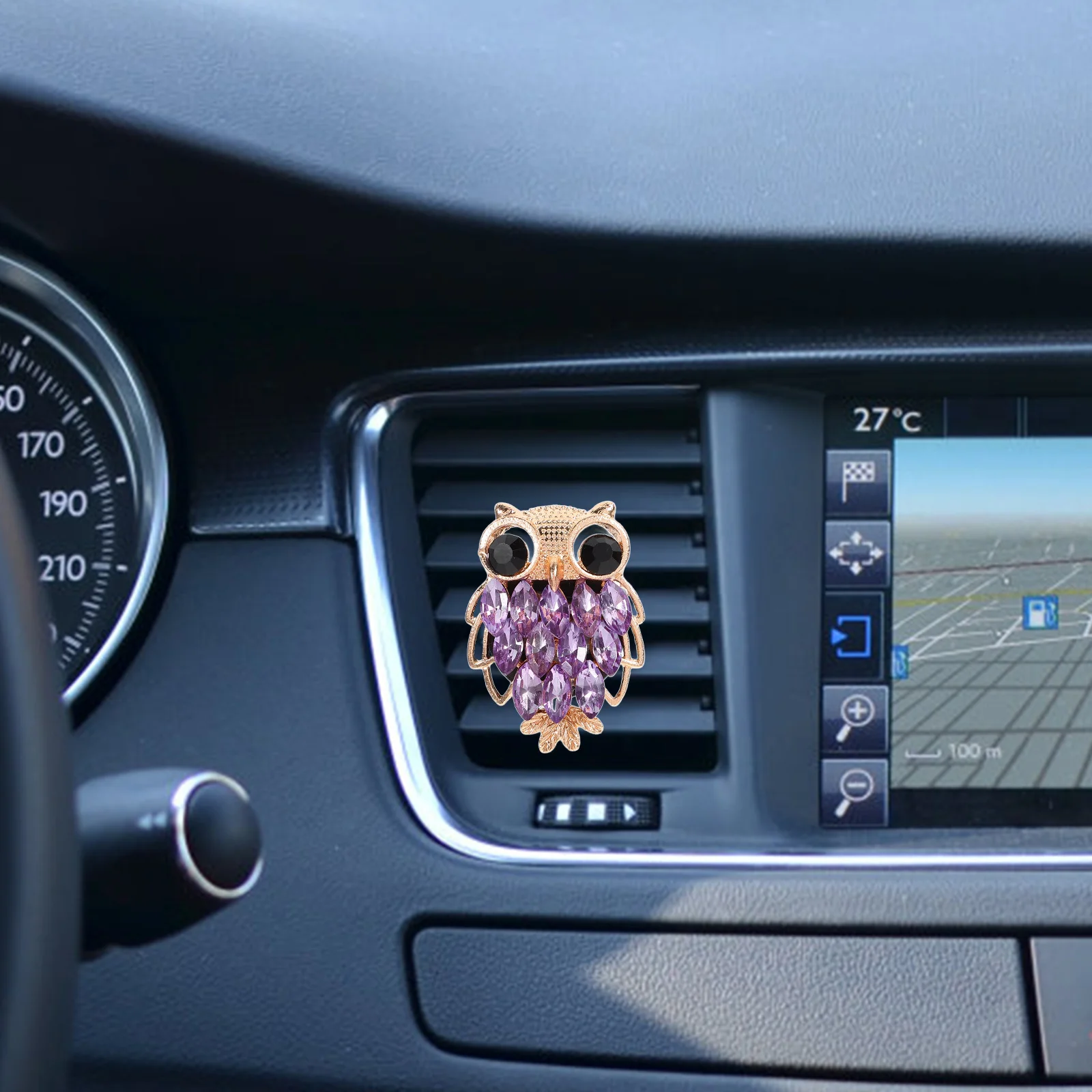 

Owl Shaped Car Air Freshener Clip Cute Aroma Vent Diffuser For Car Interior Decoration Dashboard Accessories Outlet Clip