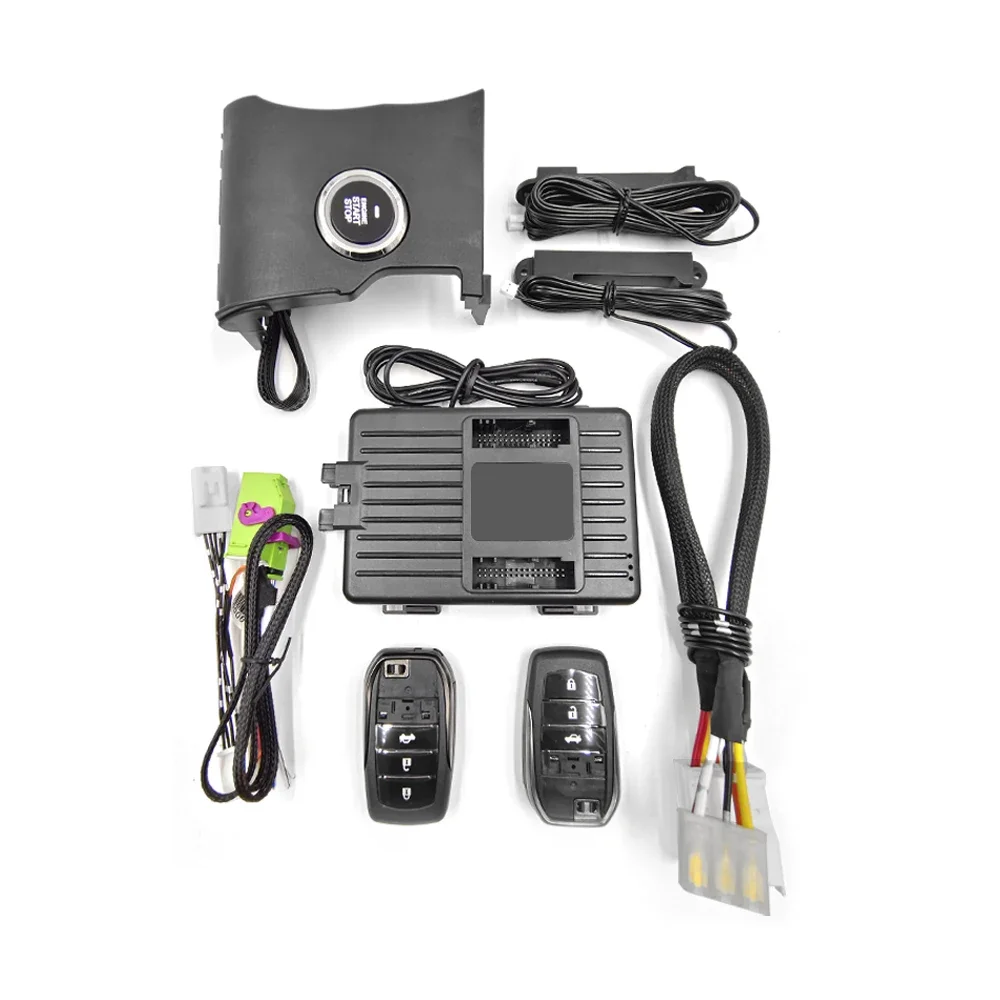 

For Toyota Highlander 2015-2017 Add Push Button Start Stop Remote Key Starer Control System Keyless Entry Auto Car Accessories