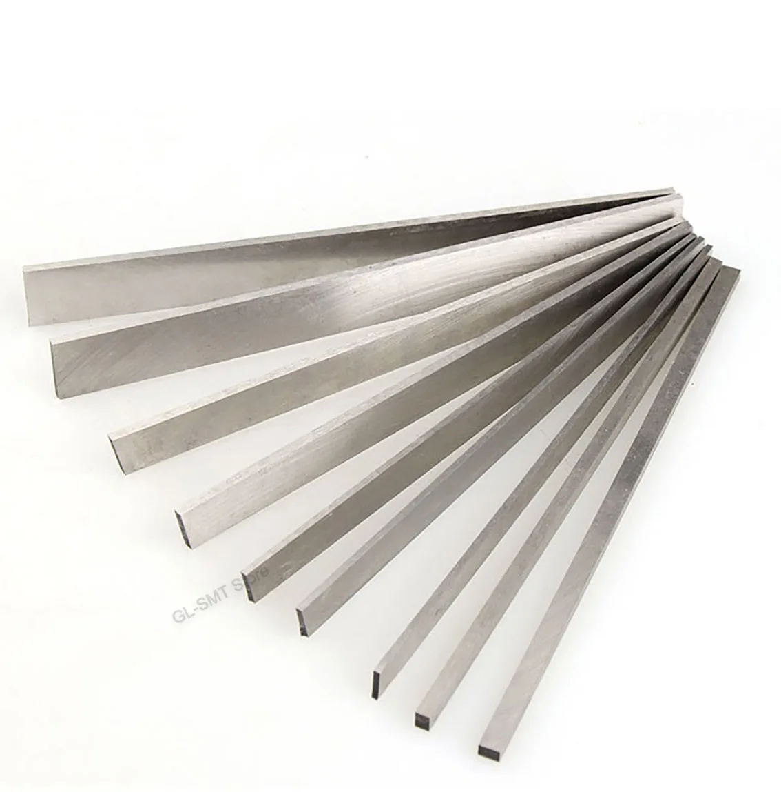 Square HSS White Steel Turning Tool HRC 63-65 Thick 3-6mm Steel Strip Knife Bar Turning For DIY Lathe Cutting Tool Parts