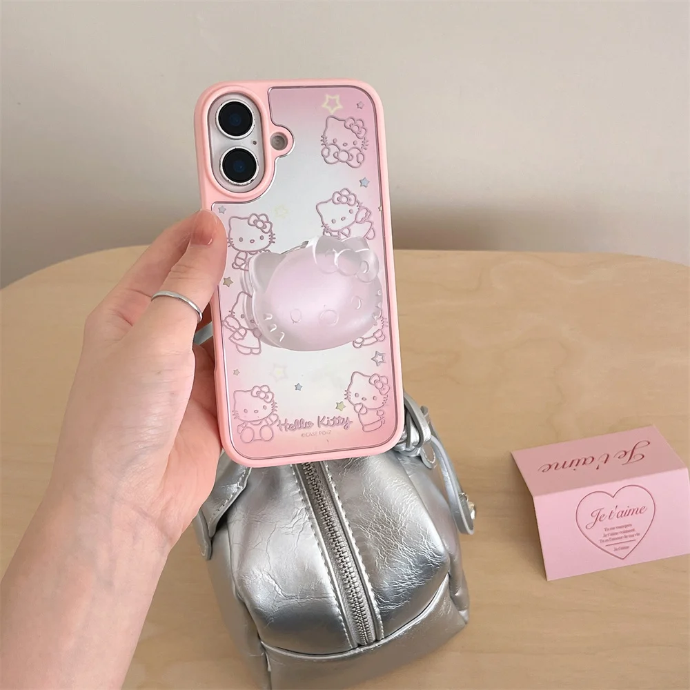 헬로 키티 미러 전화 케이스 이미지