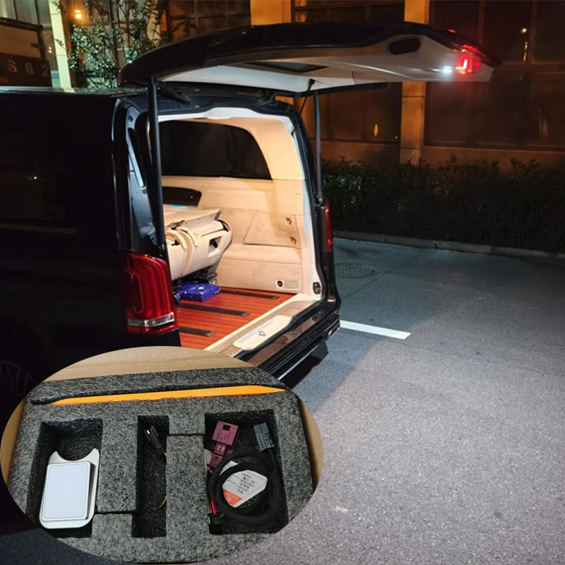 Refit Trunk lighting For Mercedes Benz 2016-Now V Vito W447 W448 Lights Compartment Trunk Boot Lights Car white LED