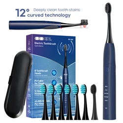 Seago Electric Toothbrush Two-engines Magnetic Core Oral Care Smart Adult Timer Brush Waterproof Brushes SG540