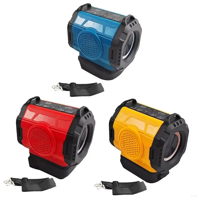 

H58C 18V Battery Outdoor Portable Wireless Bluetooth-compatible Speaker Bass Portable