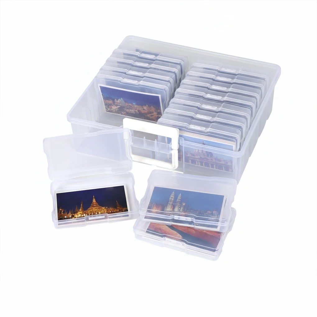 Craft Box For Miscellaneous Items Neatly Store And Sort Crafting Essentials Drop Resistant Photograph Organization