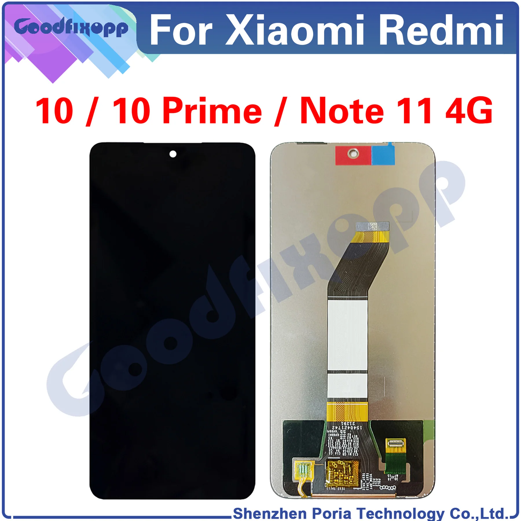 For Xiaomi Redmi 10 Prime / Note 11 4G LCD Display Touch Screen Digitizer Assembly For Redmi10 Redmi10Prime Note11 Repair Parts