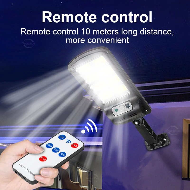 300000 لومن ترقية جديدة 160 كوب فتيل ضوء جدار شمسي   لمبة شمسية خارجية عالية الطاقة   شحن قوي بأشعة الشمس   مستشعر حركة ضوء شمسي   حديقة، مرآب، فناء، شارع، ضوء شمسي