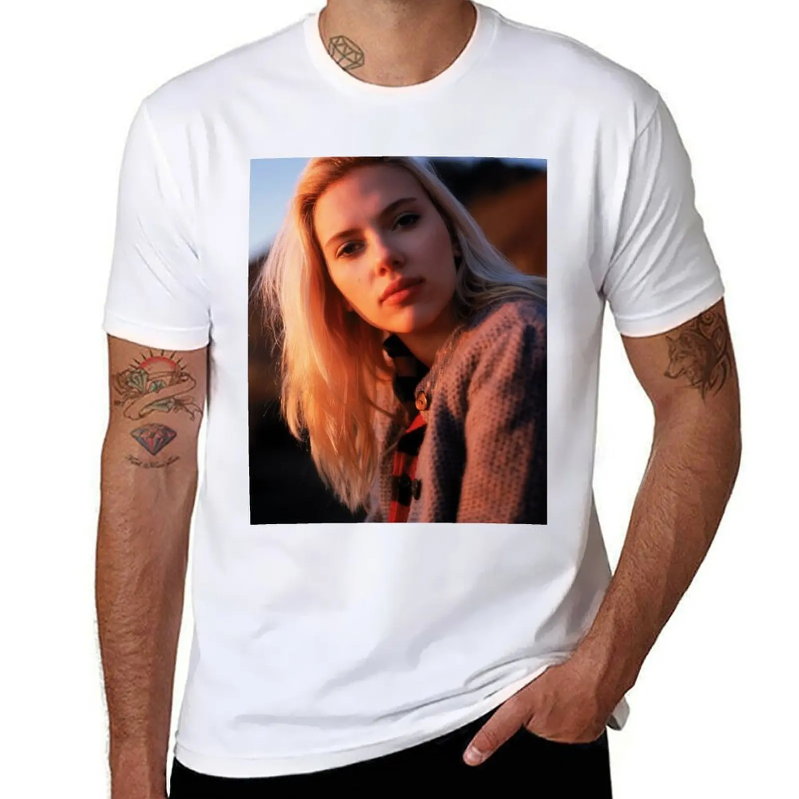 

Scarlett Johansson, ultimate perfection 2 T-Shirt t shirts for man pack cotton cotton t shirt pack T-Shirt