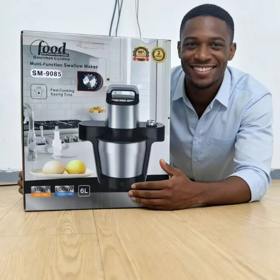 6L Food Processor Heating Function Multifunctional Kitchen Machine with Mixer