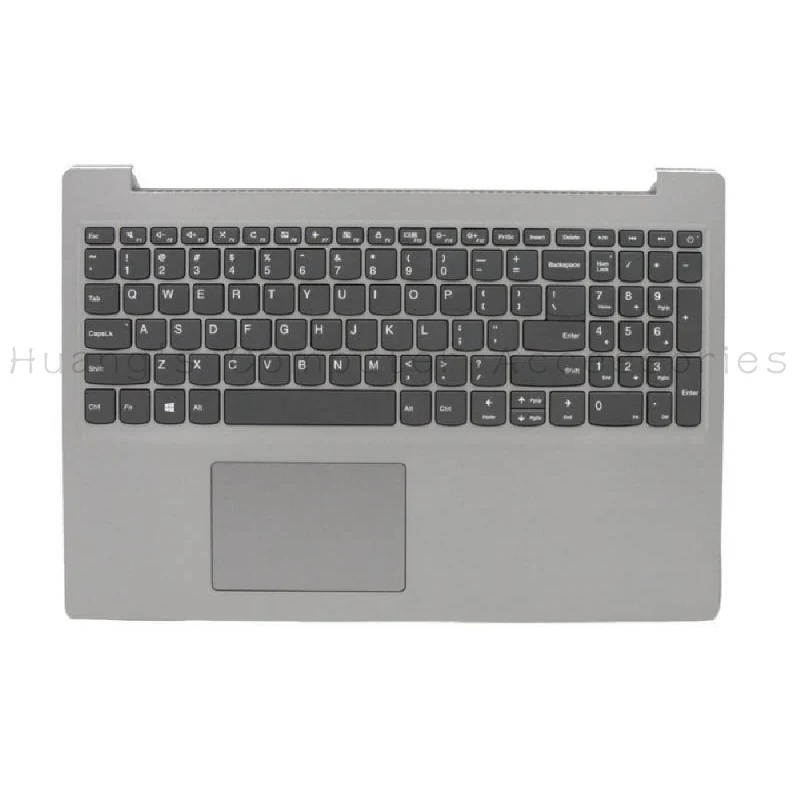 SS+New Palmrest Upper Case With US‑Layout Keyboard Bezel For Lenovo ideapad S145‑15IWL S145‑15IGM API Laptop Replacement Spare