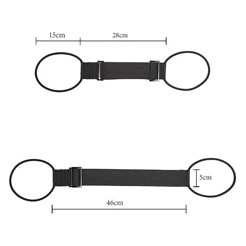 Correa elástica ajustable para equipaje de viaje, cinturón de seguridad para maleta, 11cm