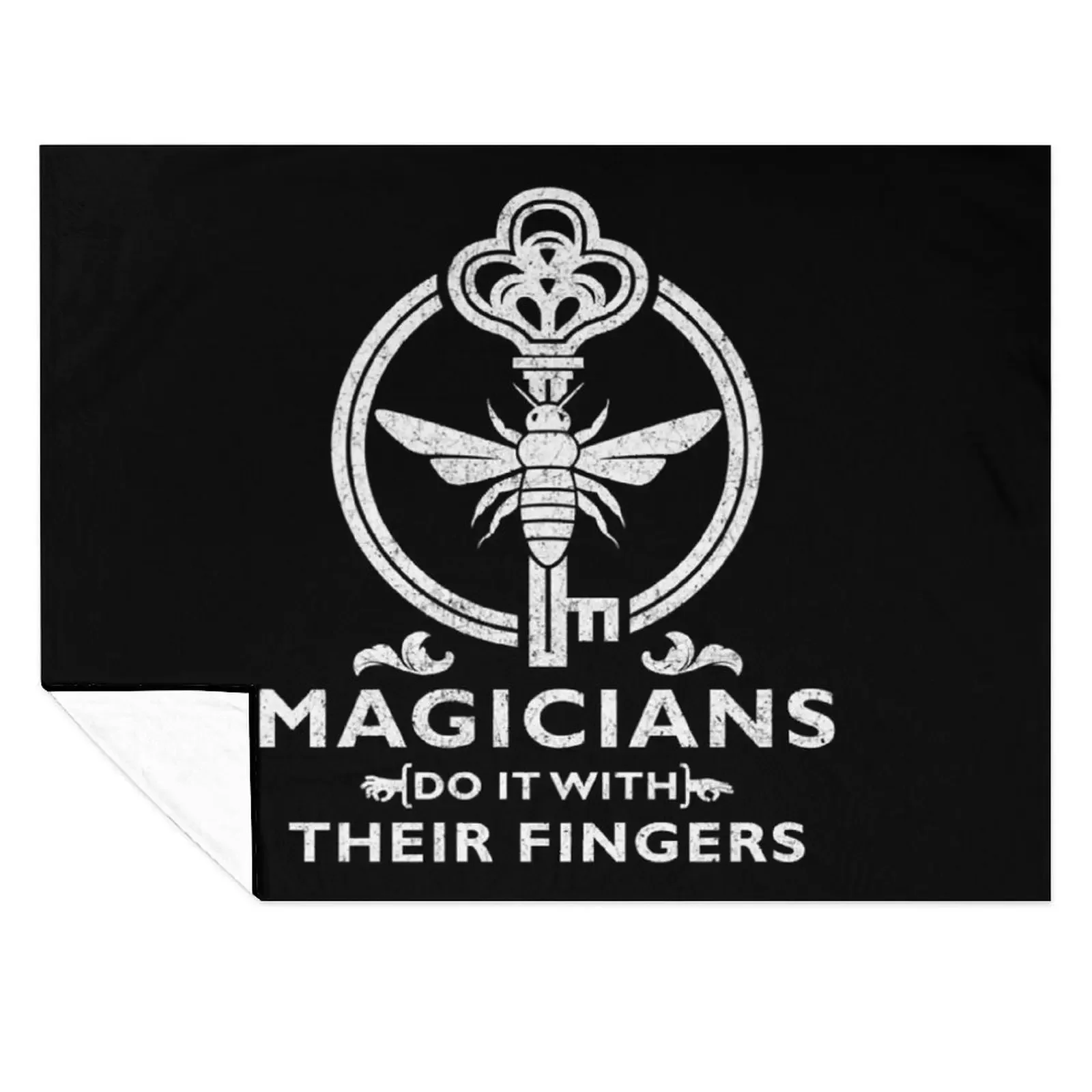 

Day Gifts Magicians Do It With Their Fingers Halloween Throw Blanket sofa bed for winter Blankets For Bed Furry Blankets