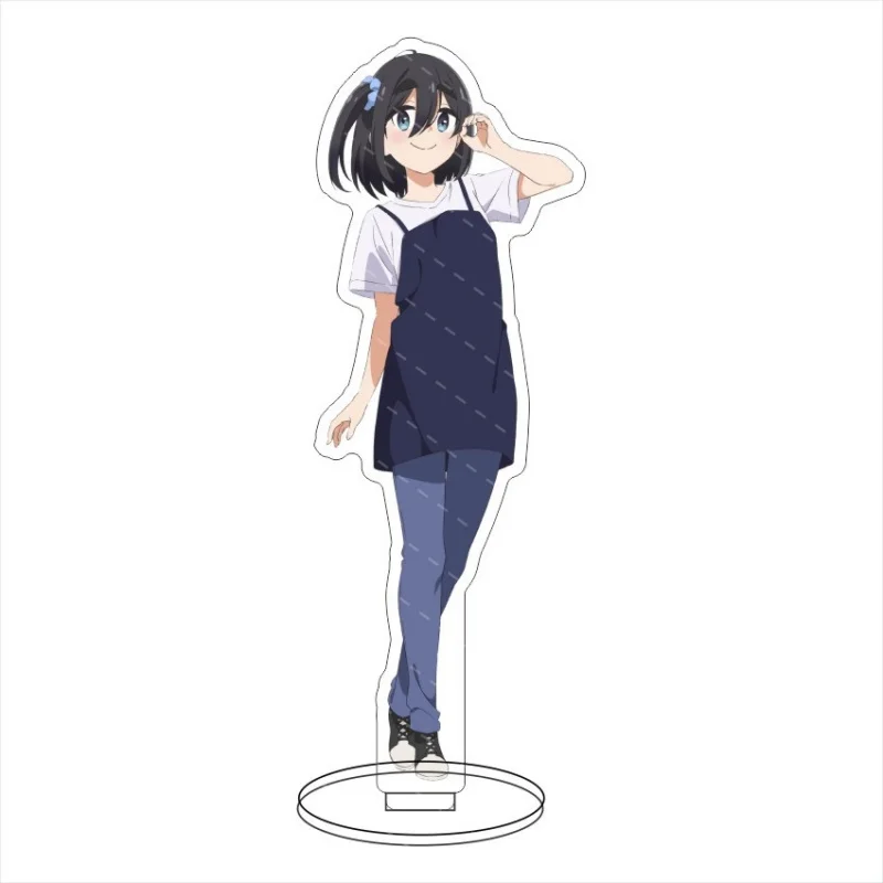 Anime Mono Girls Weekend Animation Acrylic Keychain Figure Display Comic Products Ornaments Stand Model Plate Fans Gifts