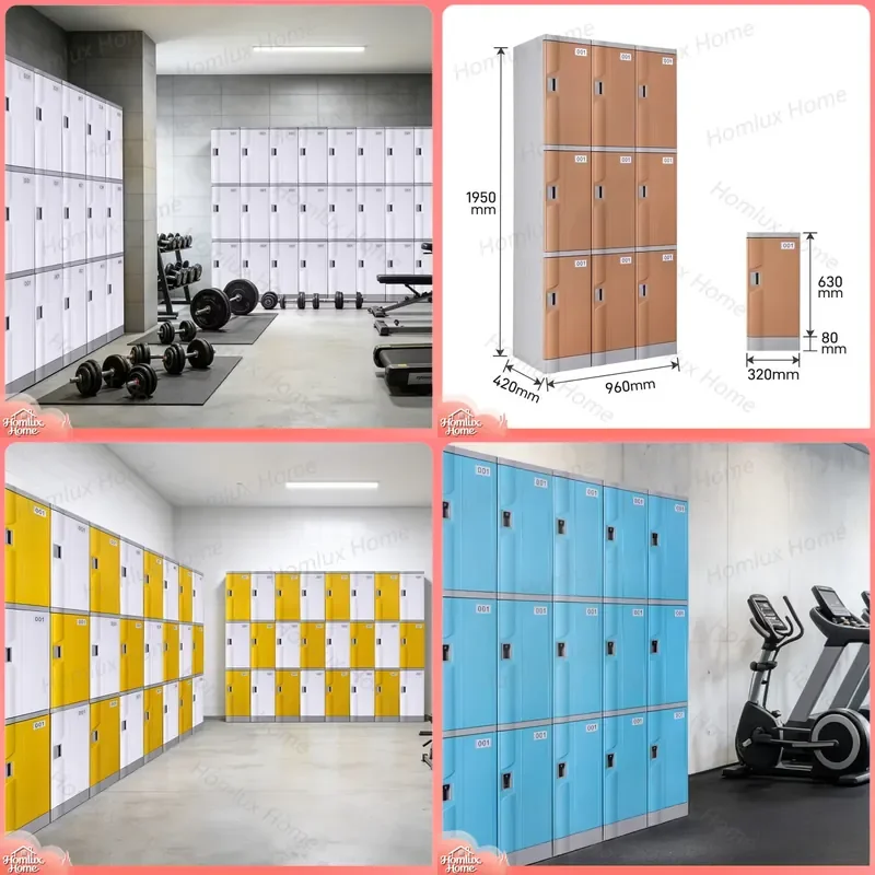Smart Locker with Electronic Lock and Combination Code ABS Plastic Weatherproof Delivery Locker 8 to 14 Compartments Heavy