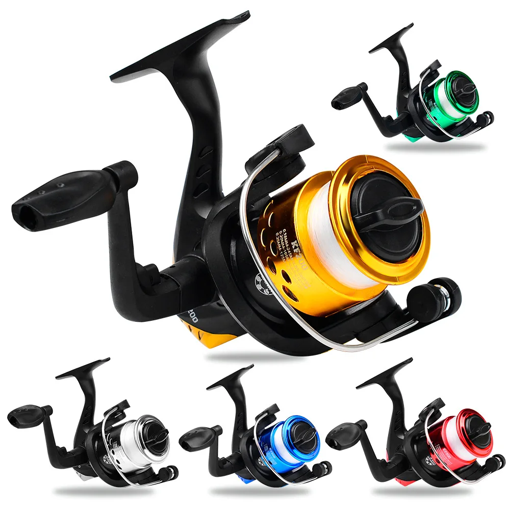 

Plastic spinning wheel fishing with nylon line small fishing wheel Luya fishing reel fishing accessories sea fishing wheel KF200