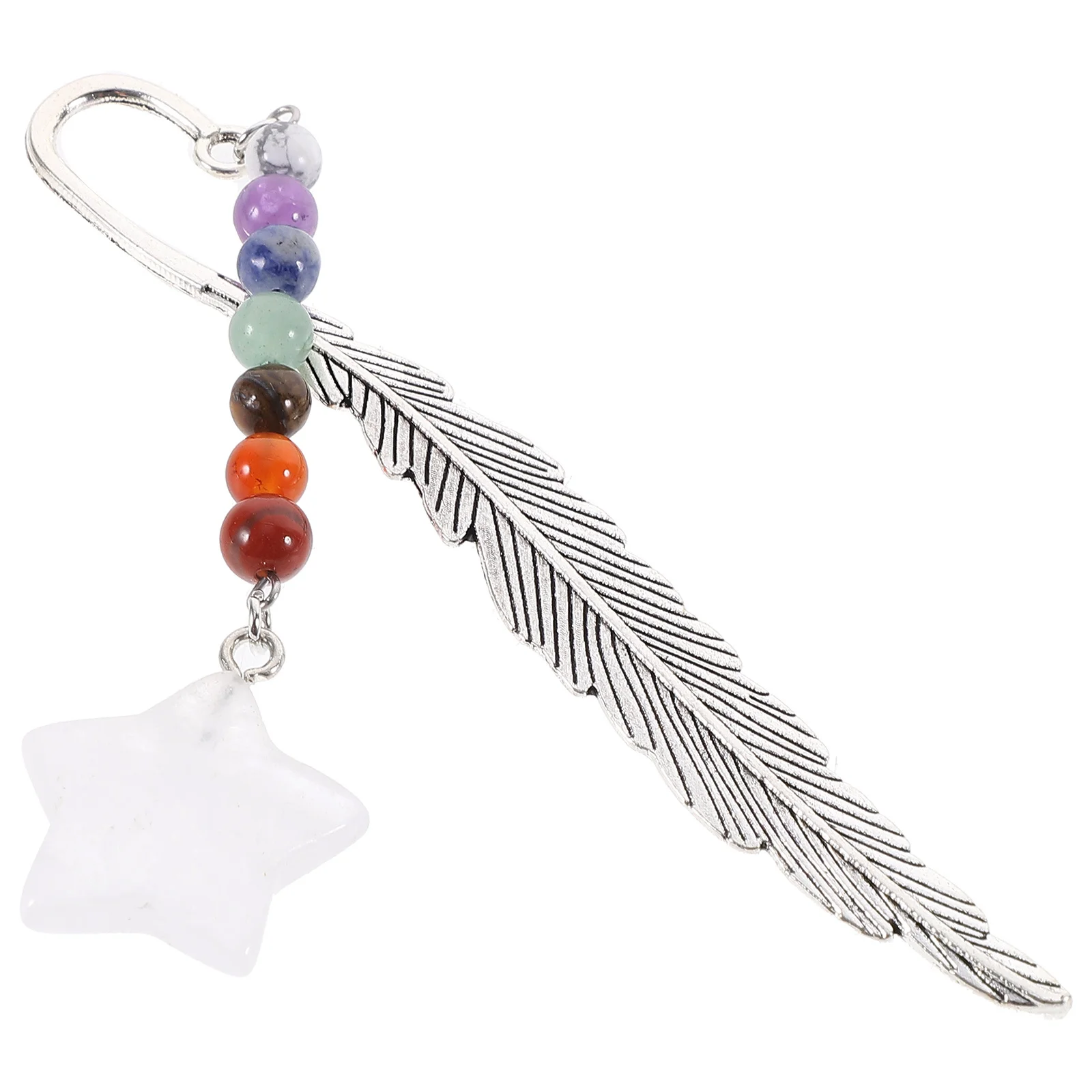 

Vintage Plume Bookmark Crystal Pendant Bookmark Pretty Bookmarks for Women Men Suitable for Various Occasions Unique Bookmarks