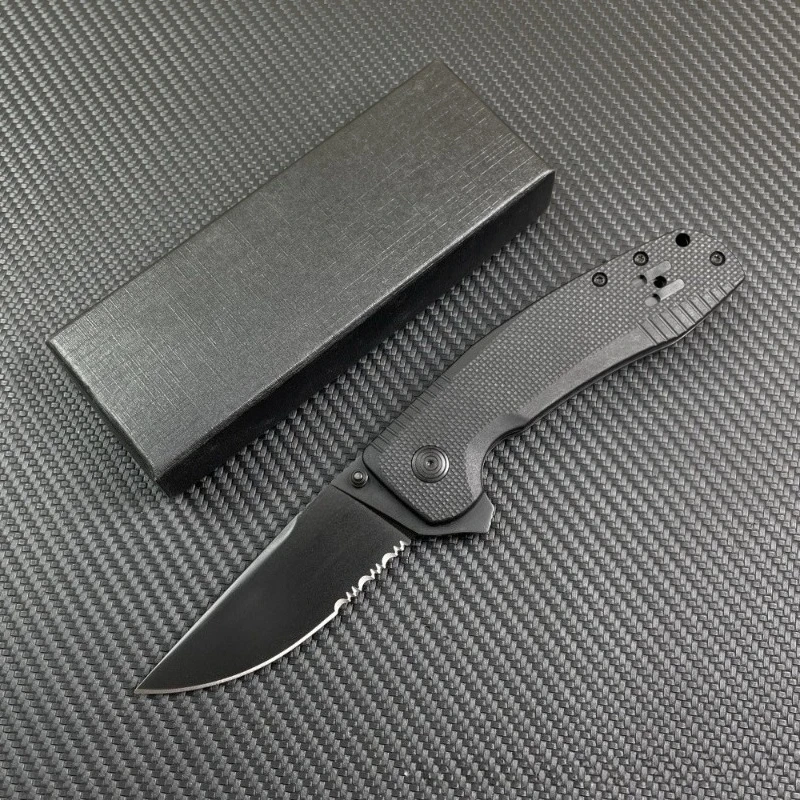 Hohe Härte Outdoor Folding Camping Taschenmesser D2 Klinge Nylon Glasfaser Jagd Überleben Taktische Utility Messer EDC Werkzeuge