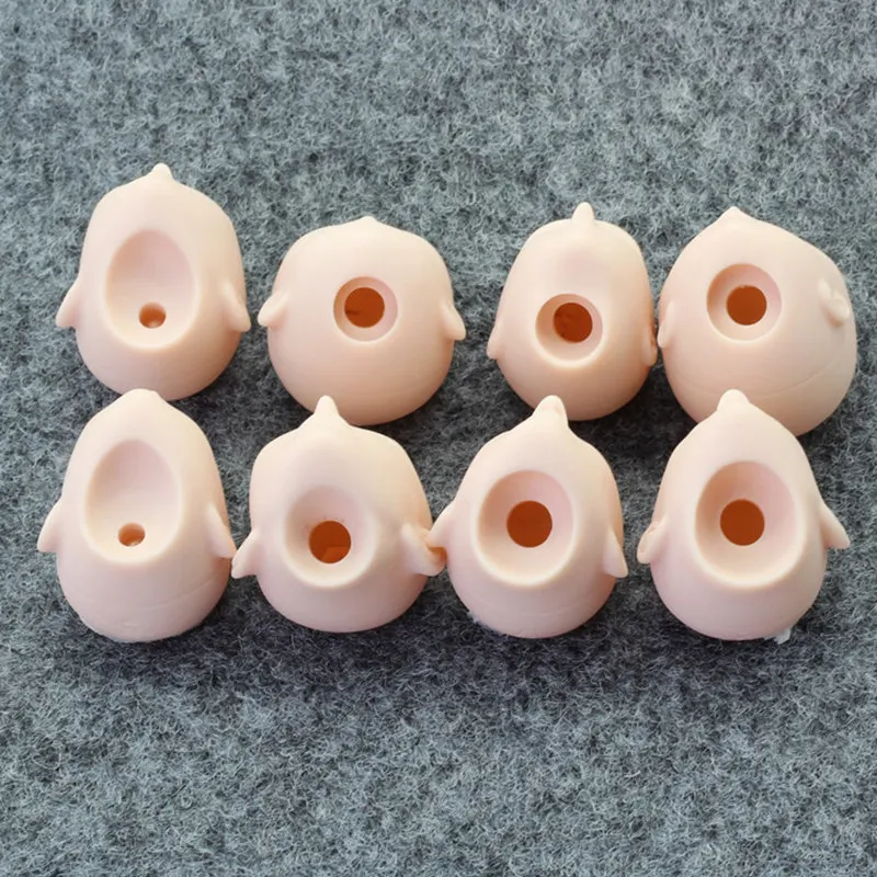 1/6 Doll Head Doll Parts Accessories No Makeup Head OB Female / Male Head Practice Makeup DIY Obitsu27