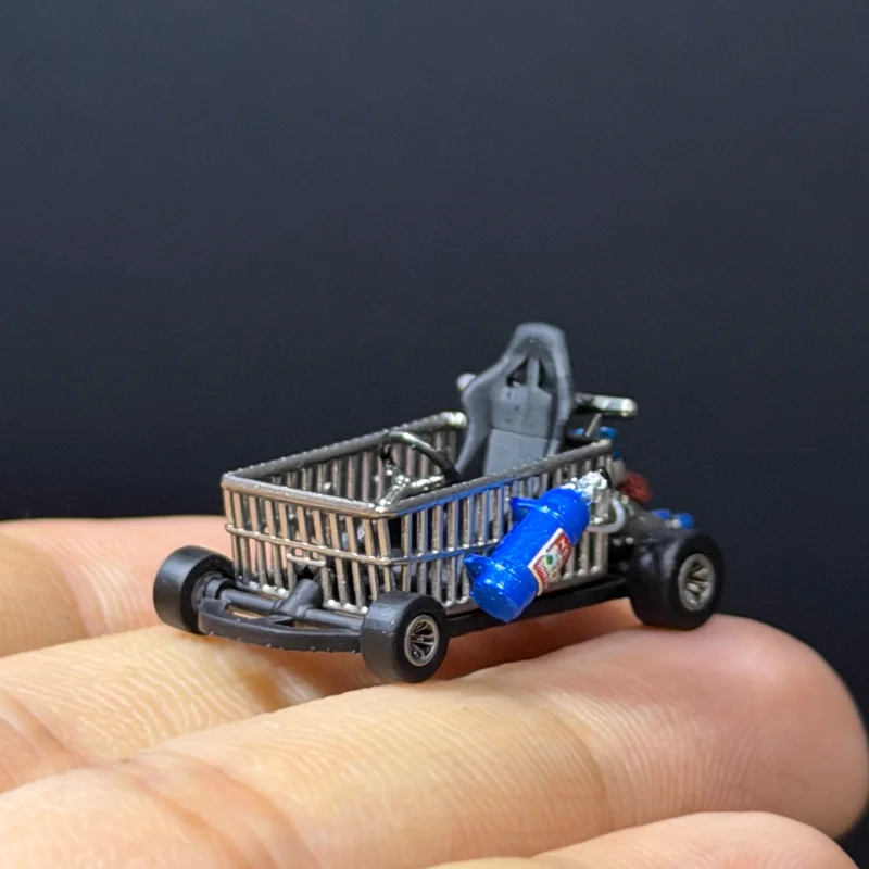 عربة تسوق مطلية بمقياس 1:64، ع - مراجعة Auto Repair Shop Japan وسعره