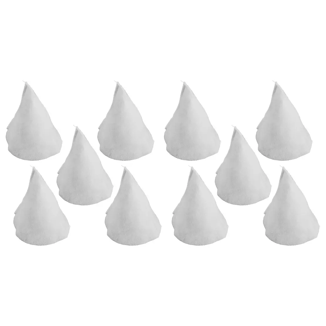 10Pcs Exhaust Air Valve Grille Cone Filter Fit for Zehnder Helios Maico Pluggit DN 125 G4 White