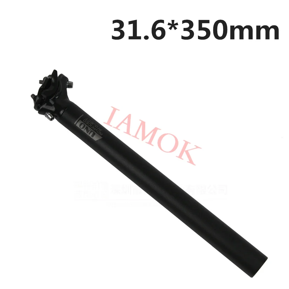 

UNO DC1 Mountain Bike Ultra Light Black 27.2/30.9/31.6mm Seat Post Iamok 350/400mm Seatpost Rear Wave Bicycle Parts