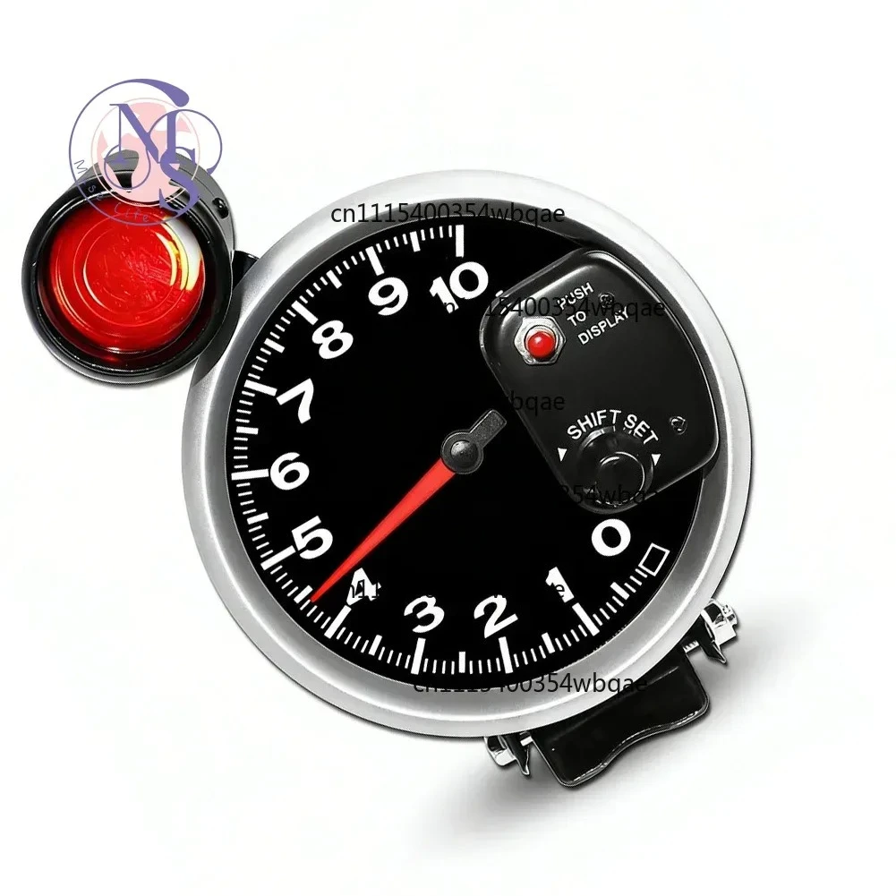 ZOCI-FOR-5 Inch 127mm 10000RPM 12V LED Car Tachometer Instrument Panel Modification Auto Interior Styling Parts